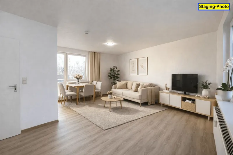 Renovierte 1-Zimmer-Eigentumswohnung mit Stellplatz